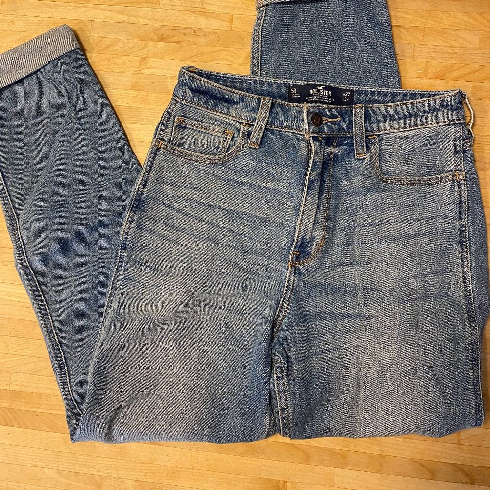 Hollister mom jean